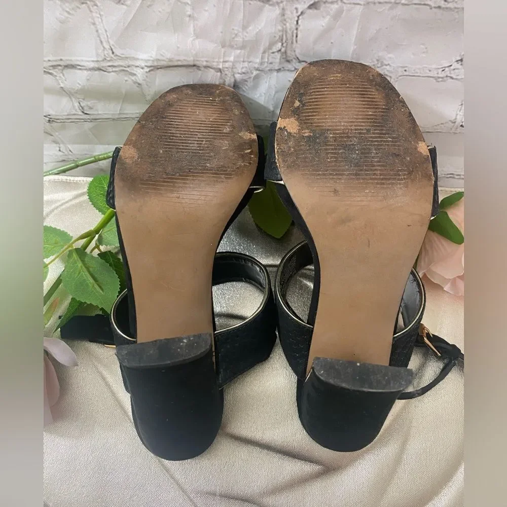 Nine West Black Women's Sandals